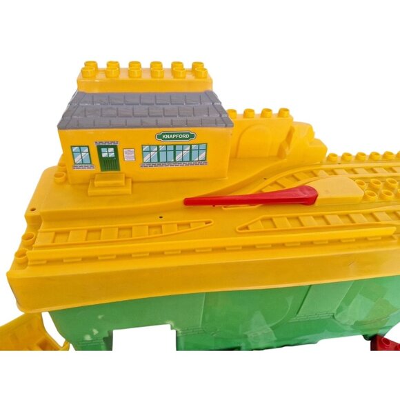 Thomas & Friends Mega Bloks Lot Knapford Station Case 140 Pc Incomplete Set - Picture 3 of 10